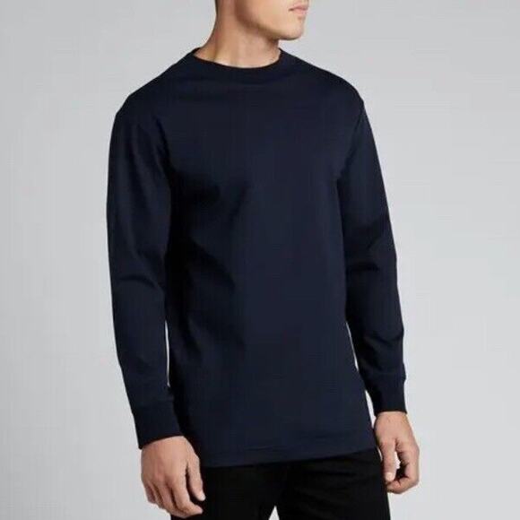 Theory Other - Theory Men's Size XL Elias Relay Long-Sleeve Jersey Tee Navy Blue